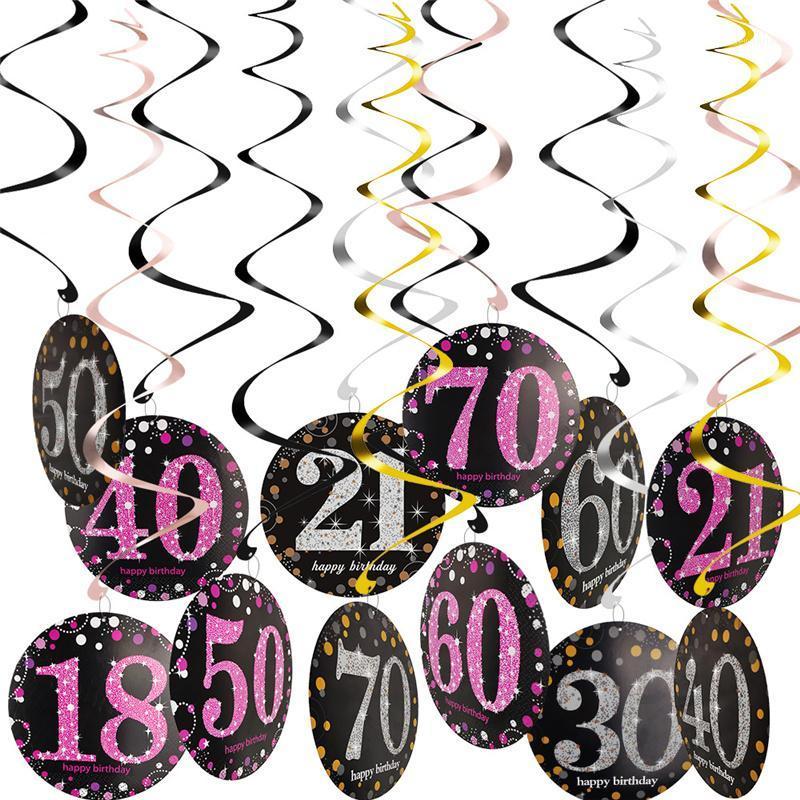Party Decoration Age DIY Hanging Birthday Anniversary Wedding Spiral Tassel Pendant Happy Supplies
Party Decoration Age DIY Hanging Birthday Anniversary Wedding Spiral Tassel Pendant Happy Supplies