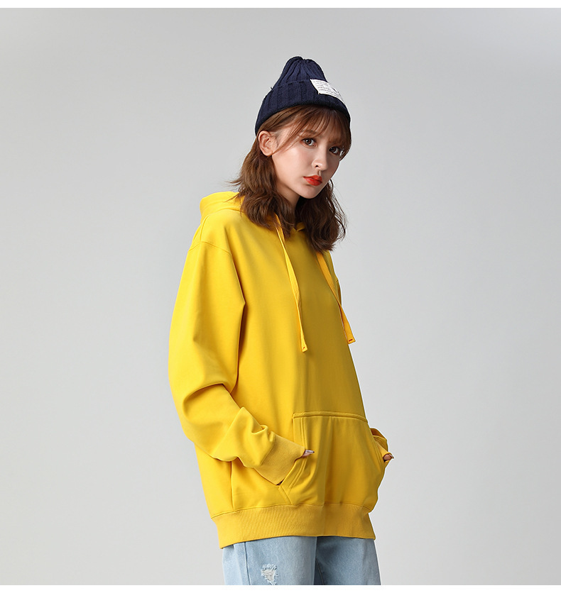 women sweetshirts round neck tops crop teens for girls Oversized Long Sleeve Casual Winter Hoodie Women Streetwear Coat T200723