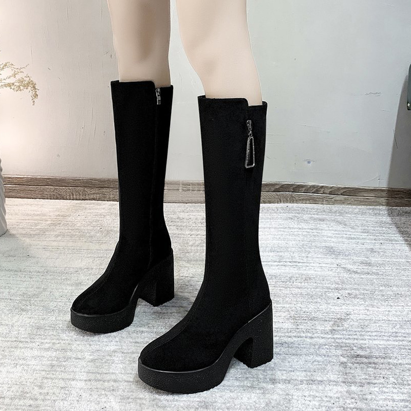 2021 New Fashion Crystal Super Heels Knee High Women Chunky Warm Boots Woman Faux Suede Shoes Hi8v, Black
2021 New Fashion Crystal Super Heels Knee High Women Chunky Warm Boots Woman Faux Suede Shoes Hi8v, Black