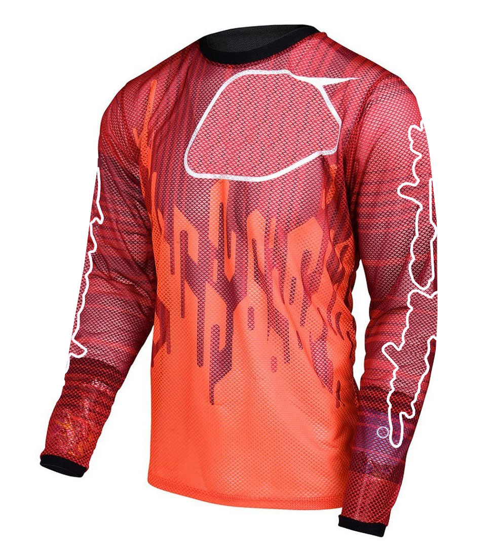 Men's Moto Downhill Jerseys MTB Offroad Motorcycle Jersey Shirt Motocross Sportwear Bike Long Sleeve Racing T-shirt