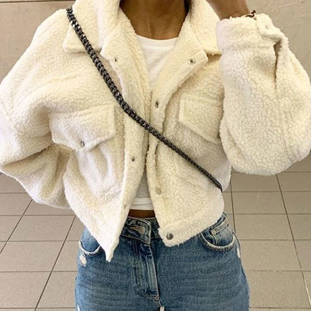 2021 New Autumn Winter Warm Cropped Coats and Women Faux Lambswool Fleece Jackets Casual Pocket Button Outerwear Ukh9, Sky blue
2021 New Autumn Winter Warm Cropped Coats and Women Faux Lambswool Fleece Jackets Casual Pocket Button Outerwear Ukh9, Sky blue