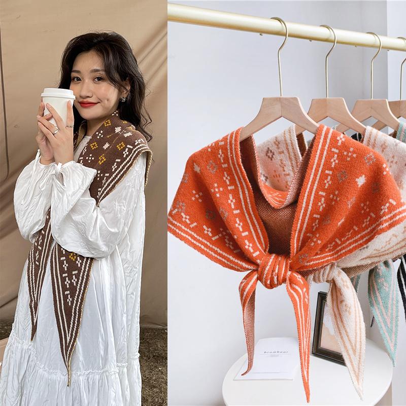 Scarves Plus Size Triangle Knitted Wool Scarf Shawl Waistcoat Soft Neck Bandana Foulard Shoulder Collar Unique Korea Women's Accessories
Scarves Plus Size Triangle Knitted Wool Scarf Shawl Waistcoat Soft Neck Bandana Foulard Shoulder Collar Unique Korea Women's Accessories