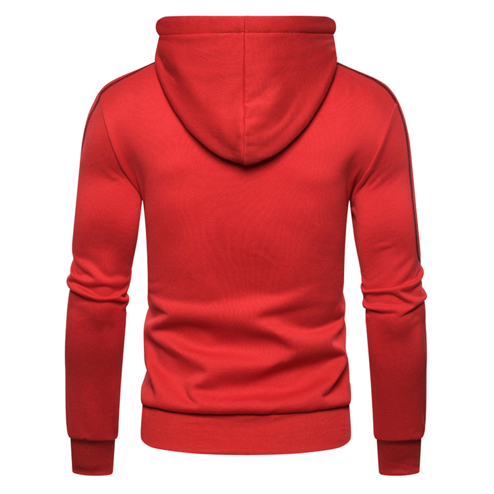 Hoodies for Men Fleece Hoodies Zipper Male Hood Sweatshirts Autumn Winter Casual Coat Sports Coat Fashion Top Hoodies Homem 201020