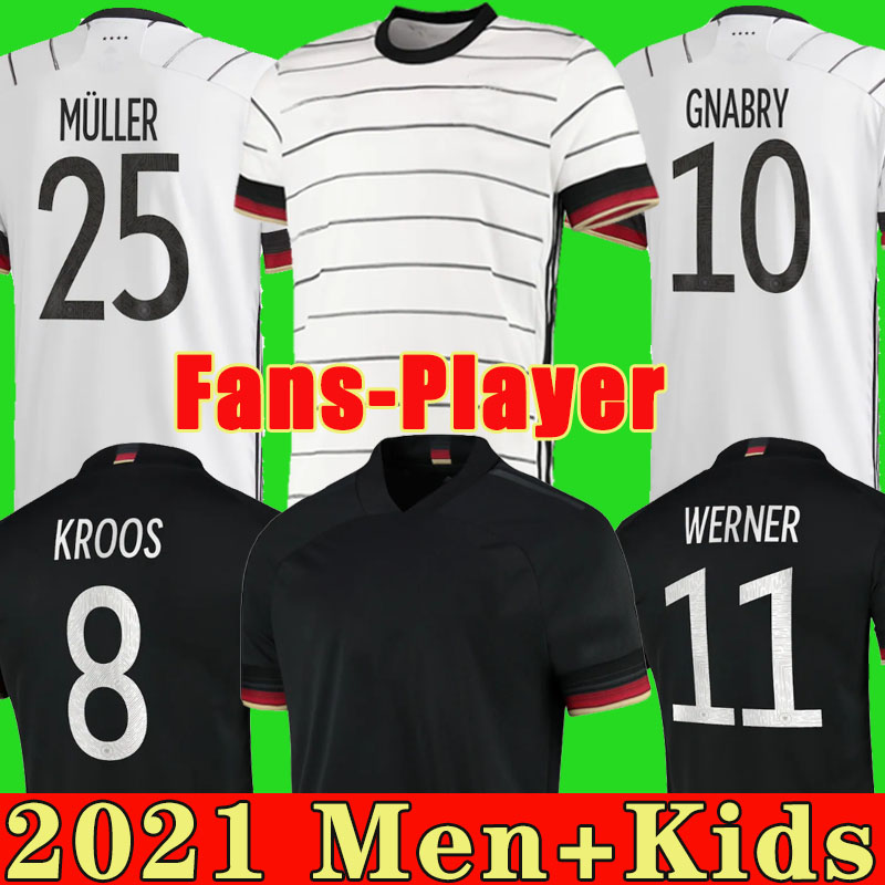 Germany soccer jersey 21 22 Fans player version MULLER GNABRY WERNER HUMMELS KROOS SANE 2021 European Cup football shirts men + kids kit uniforms, P08 away player patch
Germany soccer jersey 21 22 Fans player version MULLER GNABRY WERNER HUMMELS KROOS SANE 2021 European Cup football shirts men + kids kit uniforms, P08 away player patch