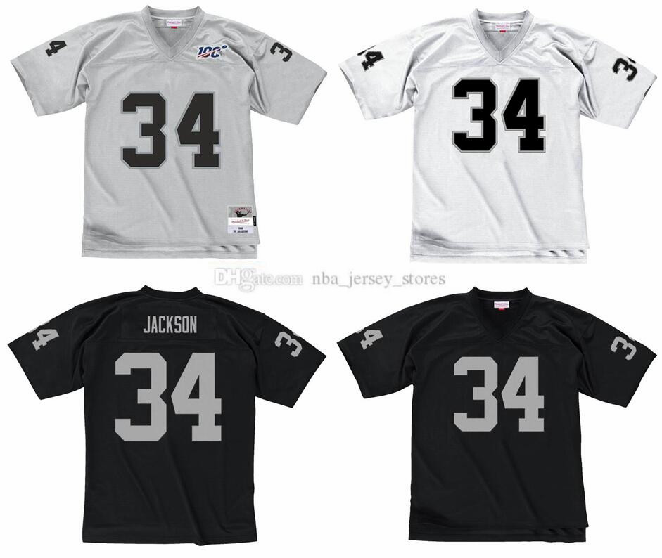 Stitched football Jersey 34 Bo Jackson 1998 Mitchell & Ness retro Rugby jerseys Men women youth S-6XL
Stitched football Jersey 34 Bo Jackson 1998 Mitchell & Ness retro Rugby jerseys Men women youth S-6XL