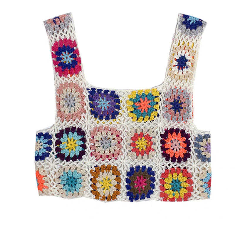 Sexy embroidery Women Ladies Summer Slim sleevelessT Shirt Casual Solid V Neck Knitted Short Tops 210625