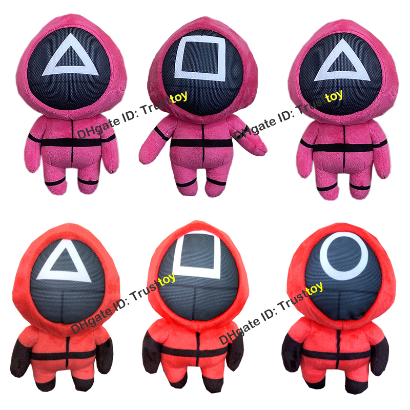 Squid Game Plush Doll Toys Soldier Triangle Saquare Circel Series TV Squids Creative Charms Stuffed Cosplay Gifts Ornament Decompression Party Gift 20cm 30cm 50cm, Red
Squid Game Plush Doll Toys Soldier Triangle Saquare Circel Series TV Squids Creative Charms Stuffed Cosplay Gifts Ornament Decompression Party Gift 20cm 30cm 50cm, Red