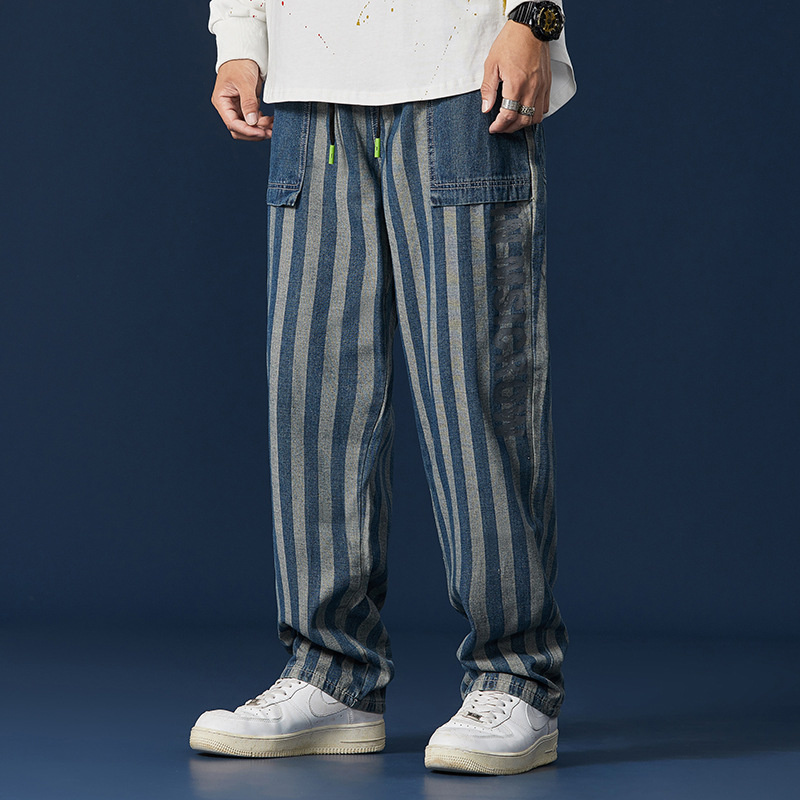 men's jeans striped male jeans, blue with pocket, loose, elasticity, hip hop clothes, plus size 4xl 5xl rse2
men's jeans striped male jeans, blue with pocket, loose, elasticity, hip hop clothes, plus size 4xl 5xl rse2