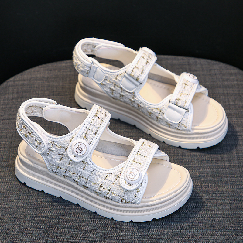 Sports sandals womens 2021 summer new style sponge cake thick-soled real soft leather velcro casual roman shoes, Beige
Sports sandals womens 2021 summer new style sponge cake thick-soled real soft leather velcro casual roman shoes, Beige