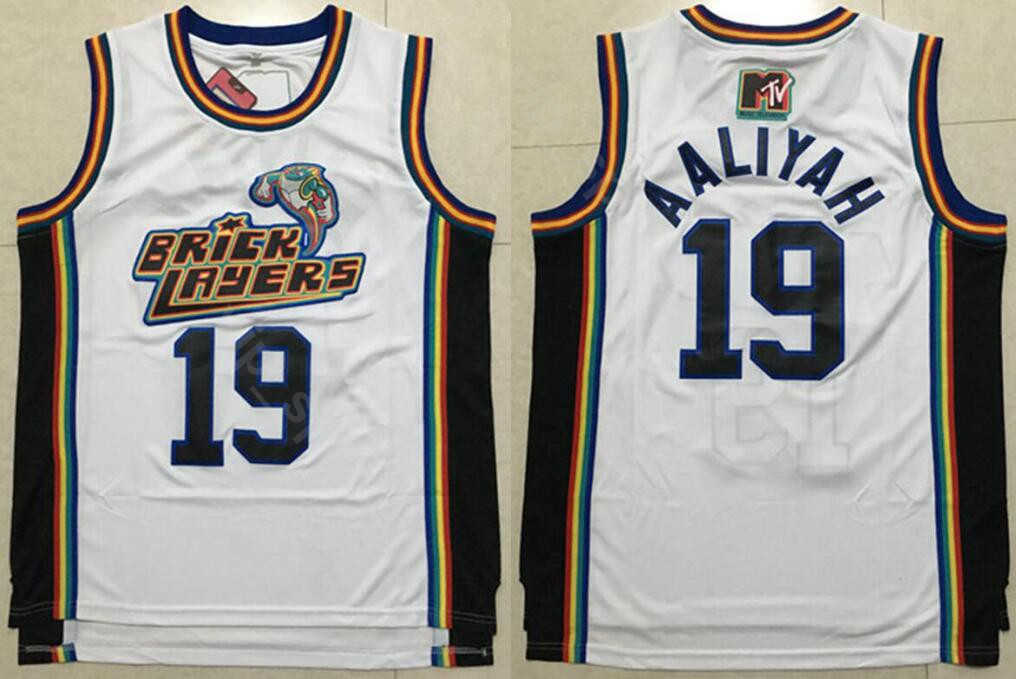 Moive 19 Aaliyah Jersey 1996 MTV Rock N Jock Men Basketball Bricklayers Jerseys Team White Color Sport vintage rare, 13 white
Moive 19 Aaliyah Jersey 1996 MTV Rock N Jock Men Basketball Bricklayers Jerseys Team White Color Sport vintage rare, 13 white