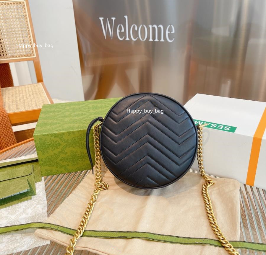 Chain Women Circle Round Vanity Bags Caviar Leather Calfskin Matelasse Cross Body Shoulder Quilted Top Quality Girls Lady Cosmetic C005, Black c bags
Chain Women Circle Round Vanity Bags Caviar Leather Calfskin Matelasse Cross Body Shoulder Quilted Top Quality Girls Lady Cosmetic C005, Black c bags