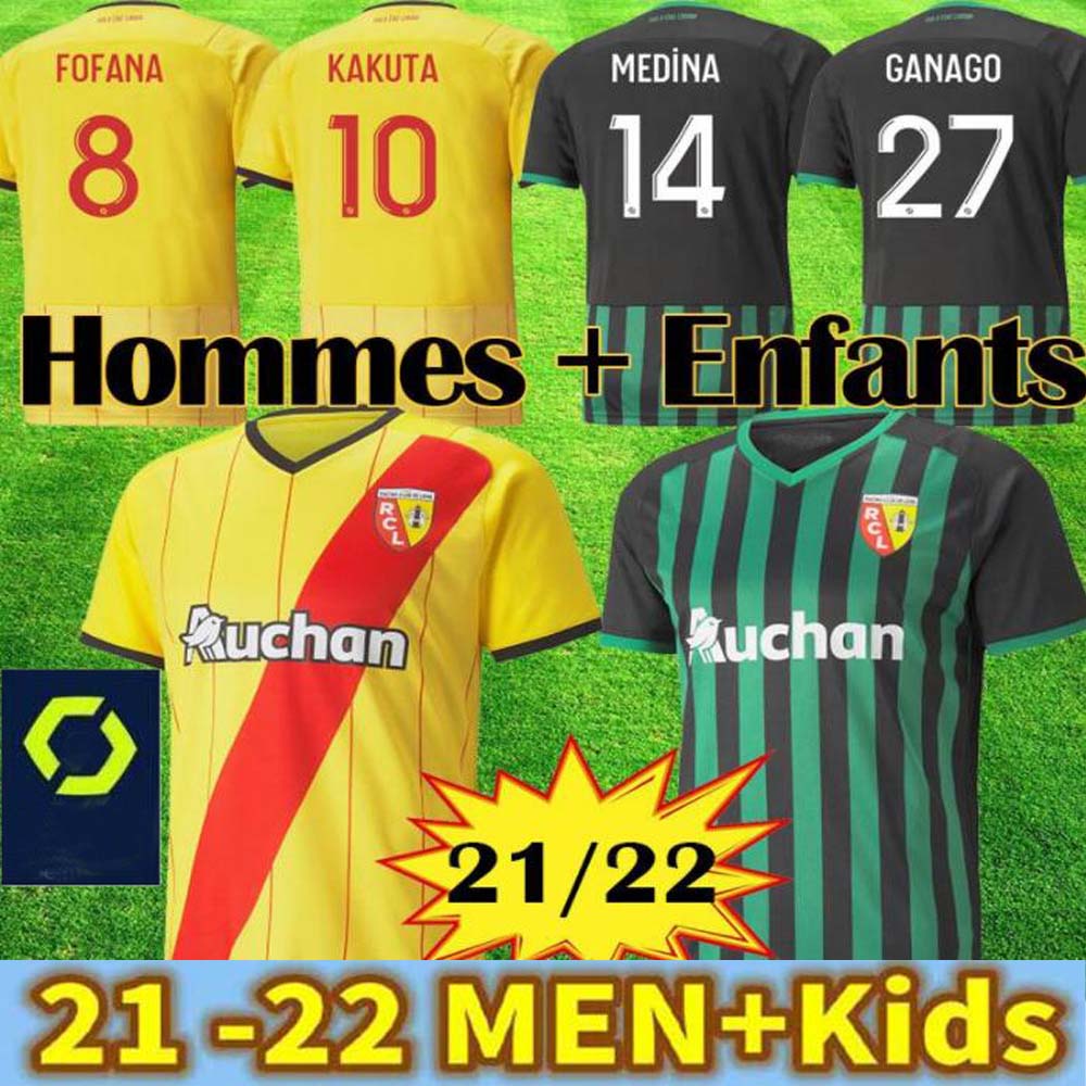 21/22 RC Lens RC Soccer Jerseys Kakuta Ganago Sotoca Fofana Gradit Fortes Banza Cahuzac Doucoure 2021 2022 RC Lens Maillot de Foot Men Kits Kids Soccer Uniform, 21/22 away kids size
21/22 RC Lens RC Soccer Jerseys Kakuta Ganago Sotoca Fofana Gradit Fortes Banza Cahuzac Doucoure 2021 2022 RC Lens Maillot de Foot Men Kits Kids Soccer Uniform, 21/22 away kids size