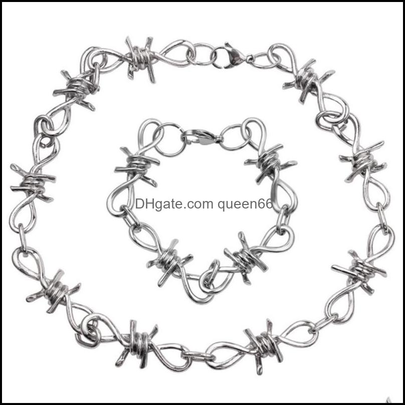 Chokers Necklaces & Pendants Jewelrychokers Women Hip-Hop Gothic Punk Style Barbed Wire Little Thorns Chain Small Brambles Iron Unisex Choke
Chokers Necklaces & Pendants Jewelrychokers Women Hip-Hop Gothic Punk Style Barbed Wire Little Thorns Chain Small Brambles Iron Unisex Choke
