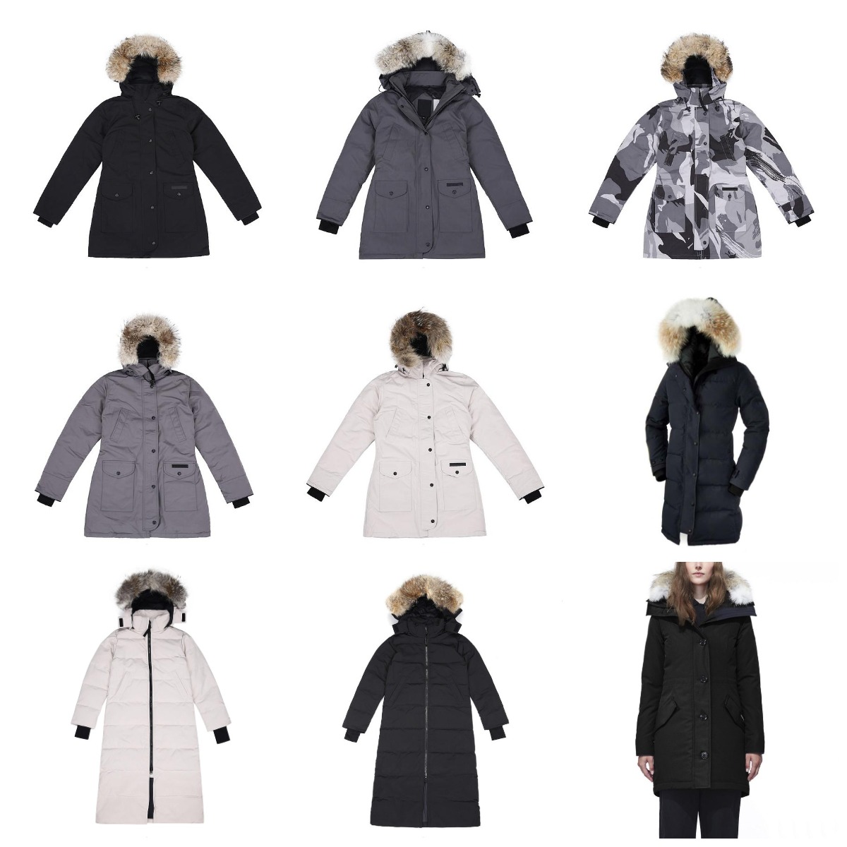 New French Women Winter Down Bomber Jacket Chaquetas Thicken Wolf Fur Fourrure Fluffy hoodie hoodies Coat Manteau Outdoor Classic Windproof Warm Parkas E0509, Dustbag
New French Women Winter Down Bomber Jacket Chaquetas Thicken Wolf Fur Fourrure Fluffy hoodie hoodies Coat Manteau Outdoor Classic Windproof Warm Parkas E0509, Dustbag