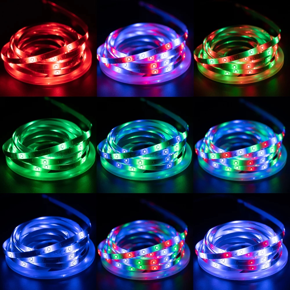 5V USB LED Strip light 2835 DC LEDs Lights Flexible 1M 2M 3M 5M White Warm For TV Background Lighting Night Lamp