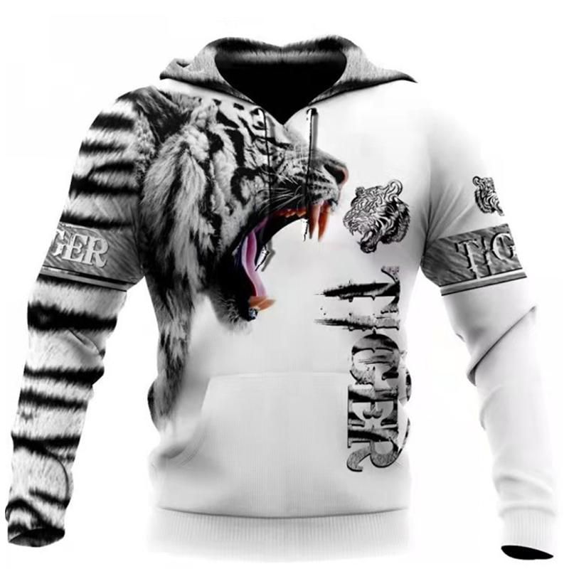 Men's Hoodies & Sweatshirts Fashion Spring Autumn Lion White Tiger Skin 3D All Over Printed Unisex Pullover Casual Jacket Hooded, Black
Men's Hoodies & Sweatshirts Fashion Spring Autumn Lion White Tiger Skin 3D All Over Printed Unisex Pullover Casual Jacket Hooded, Black