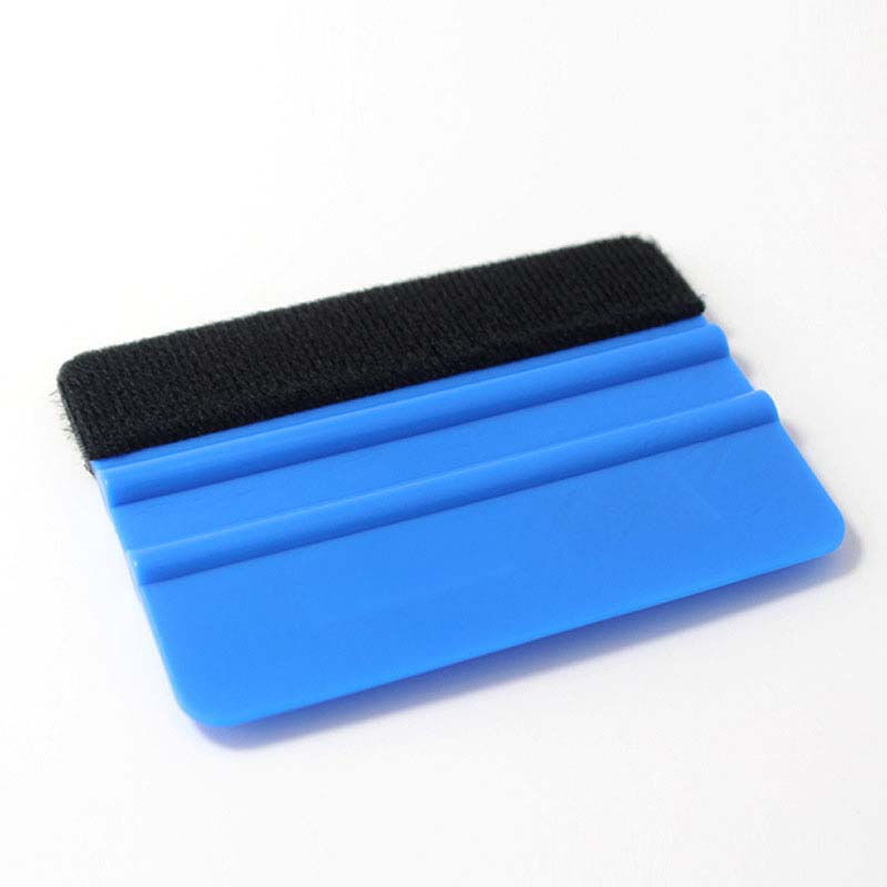 Vehicle Film Cutters Squeezing Scraper Wrap Tool Carbon Fiber Films Wrapping Cutter Aid Hand Tools 2 Pcs/Set