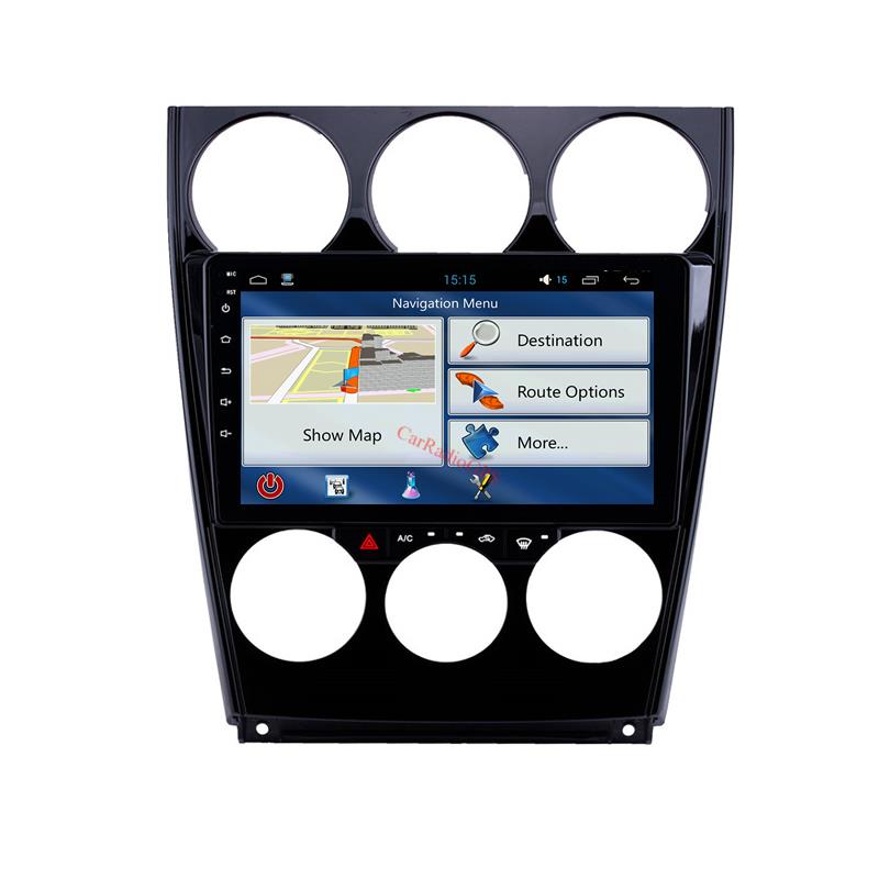 9 inch car dvd Android 10 Player GPS Navigation HD Touchscreen for Old Mazda 6 2004-2015 with Music support TPMS Backup Camera