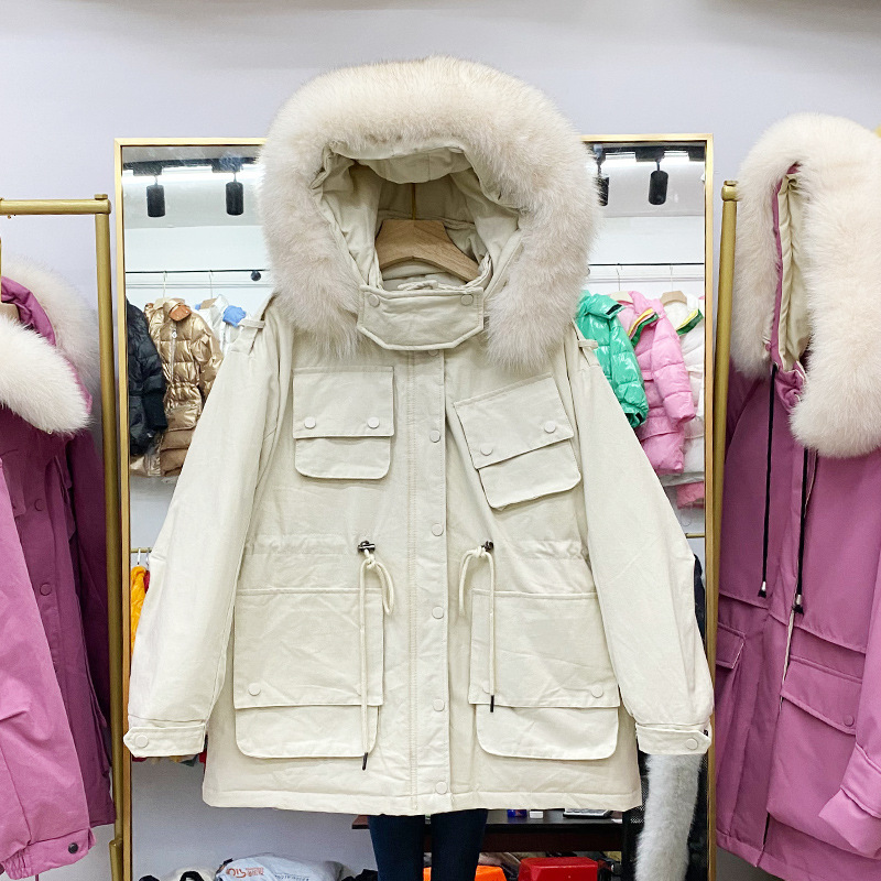 2021 Brand Simple Solid Parkas Coat Long Jacket for Women Lusury Fur Bat Sleeved Loose Vintage Fashion Lady Warm Winter Outerwear Qn09, Black
2021 Brand Simple Solid Parkas Coat Long Jacket for Women Lusury Fur Bat Sleeved Loose Vintage Fashion Lady Warm Winter Outerwear Qn09, Black