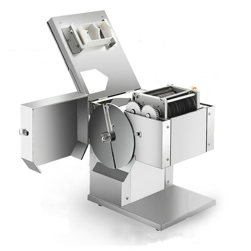 Commercial Meat Cutting Machine For Pork Beef Chicken Breast Vegetable Potato Radish slicer Shred and dice
Commercial Meat Cutting Machine For Pork Beef Chicken Breast Vegetable Potato Radish slicer Shred and dice