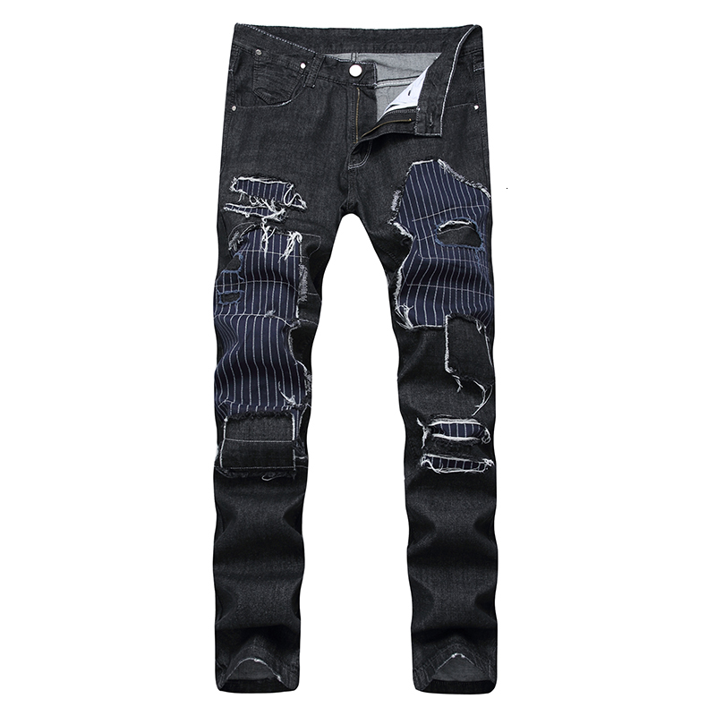 2021 New Spring Summer European American Original Trend Embroidered Jeans Men's Male Hole Patch Straight Slim Pants Trousers H9hj, Blue
2021 New Spring Summer European American Original Trend Embroidered Jeans Men's Male Hole Patch Straight Slim Pants Trousers H9hj, Blue