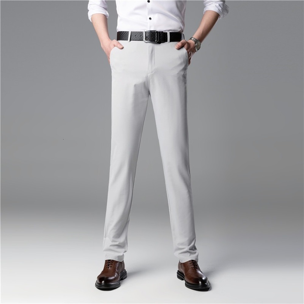 2021 New Summer Male Business Causal Suit Pants Classic Straight Loose Blazer Trousers Men Slacks N2a9, Smoky gray
2021 New Summer Male Business Causal Suit Pants Classic Straight Loose Blazer Trousers Men Slacks N2a9, Smoky gray