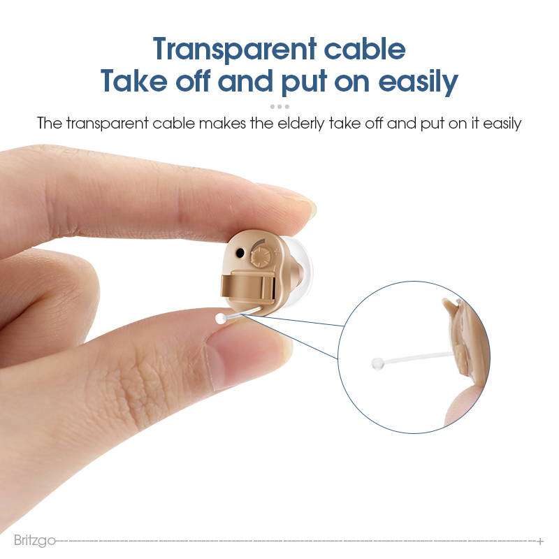 Britzgo Hearing Aid Wireless Digital Noise Reduction Mini Invisible In Ear Sound Amplifier 200 Hours+ Battery Life VHP-601Scouts
Britzgo Hearing Aid Wireless Digital Noise Reduction Mini Invisible In Ear Sound Amplifier 200 Hours+ Battery Life VHP-601Scouts