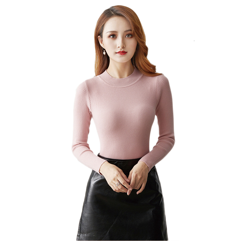 2021 New Woman Sweaters Autumn Winter Casual Half Turtleneck Long Sleeve Knitting Female Jumpers Slim Fit Basic Sweater Awsl, 07
2021 New Woman Sweaters Autumn Winter Casual Half Turtleneck Long Sleeve Knitting Female Jumpers Slim Fit Basic Sweater Awsl, 07