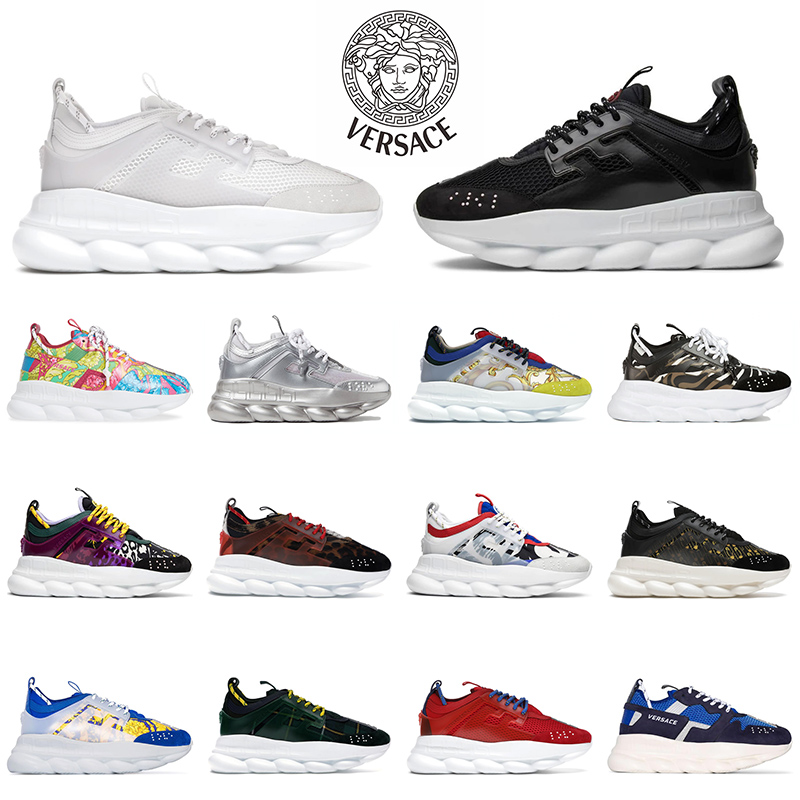 2021 Original Classic Versace Chain Reaction Platform Casual Shoes Mens Womens Multi-Color Rubber Suede Designer Zebra Sneakers 36-45, A34 36-45
2021 Original Classic Versace Chain Reaction Platform Casual Shoes Mens Womens Multi-Color Rubber Suede Designer Zebra Sneakers 36-45, A34 36-45