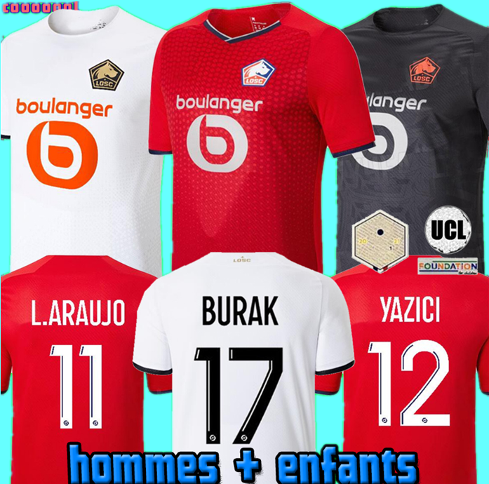 21 22 LOSC Lille soccer jerseys SANCHES BURAK DAVID FONTE BAMBA YAZICI football shirt 2021 2022 Lille Olympique JIKONE maillot de foot men, 3rd men + ucl
21 22 LOSC Lille soccer jerseys SANCHES BURAK DAVID FONTE BAMBA YAZICI football shirt 2021 2022 Lille Olympique JIKONE maillot de foot men, 3rd men + ucl