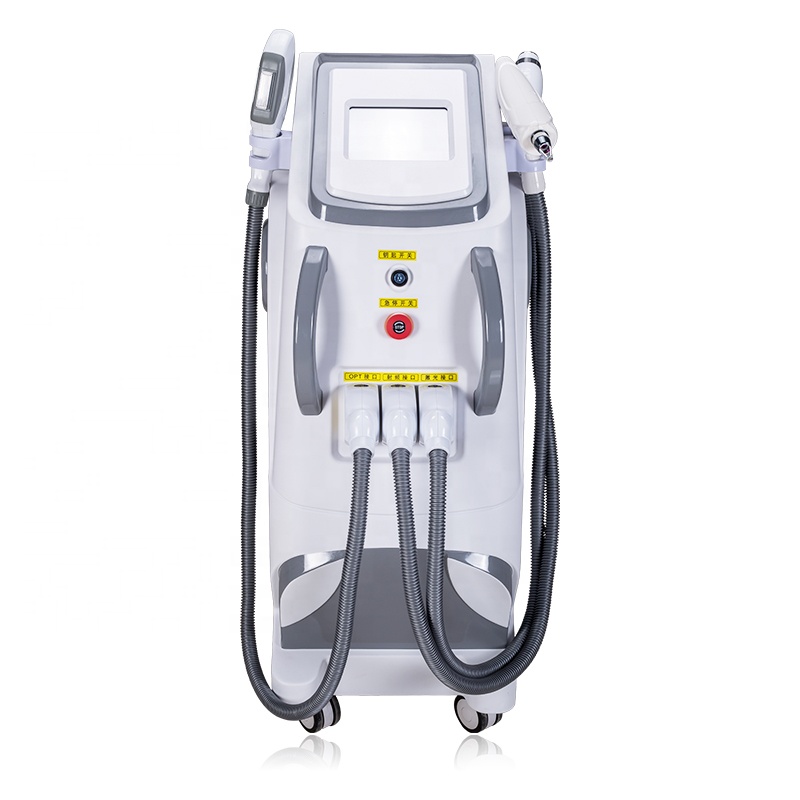 Multifunction OPT 4 In 1 Opt laser RF ipl Skin Rejuvenation Tattoo Hair Removal Machine