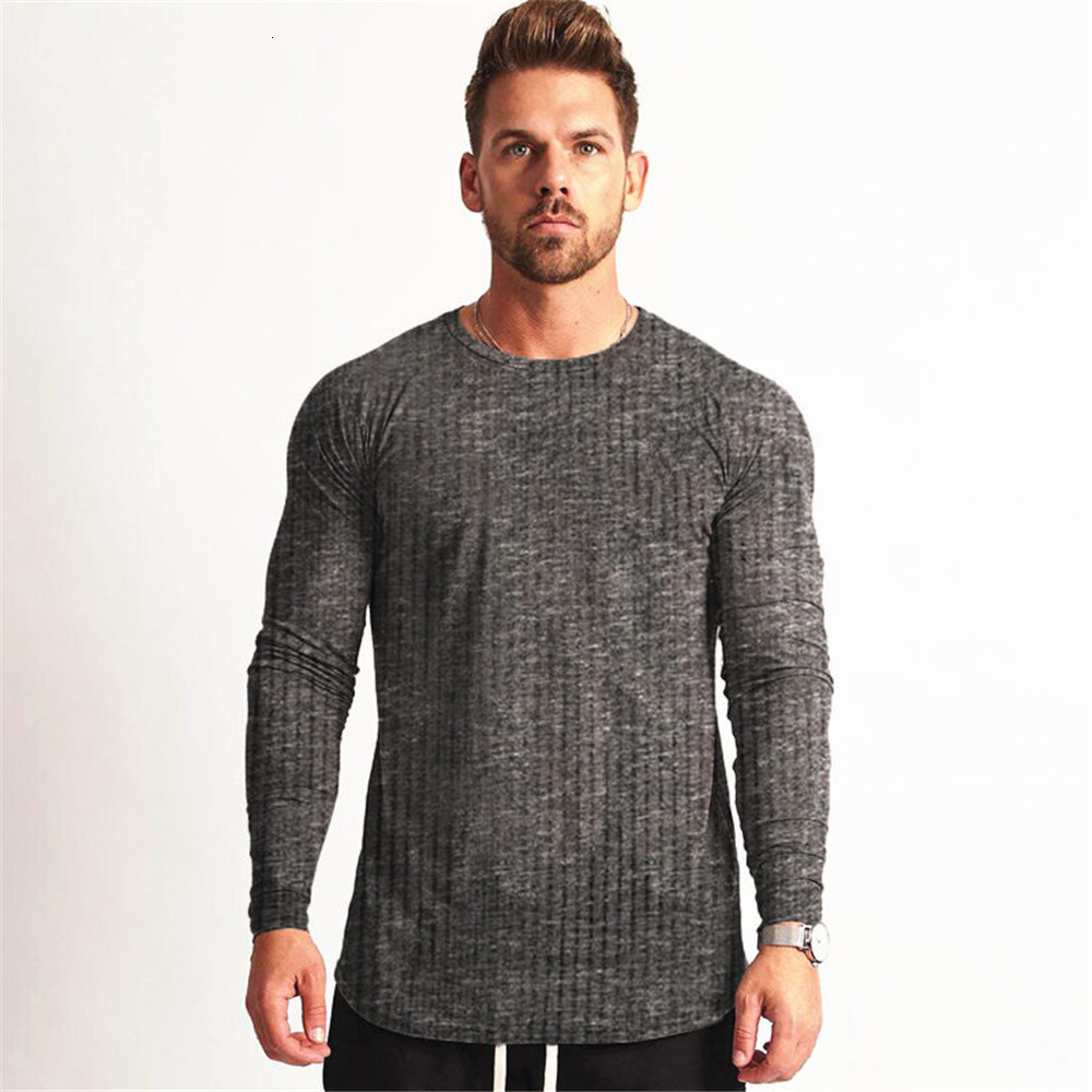 2021 Casual Long Sleeve T-shirt Men Gym Fitness Quick Dry t Male Fashion Slim Tee Shirt Tops New Running Sport Workout Clothing L53i, Dark grey
2021 Casual Long Sleeve T-shirt Men Gym Fitness Quick Dry t Male Fashion Slim Tee Shirt Tops New Running Sport Workout Clothing L53i, Dark grey