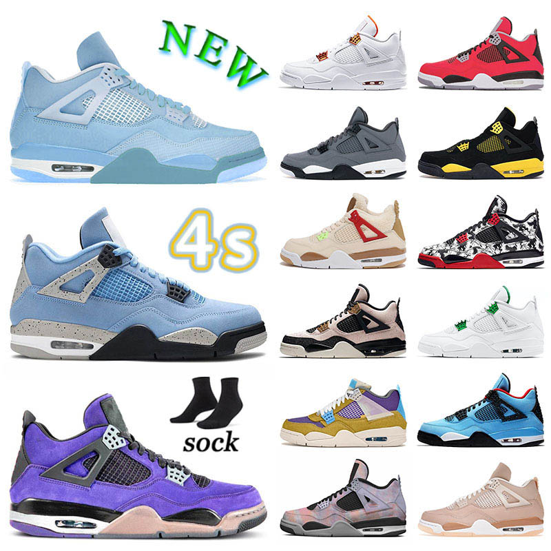 Mens Jupman4s Casual Shoes 2022 Jumpman 4 4s Womens lake blue metallic green red orange gold purple suedes Designer Sneakers Big Size US 13 Basketball Trainers, A39 40-47 lake blue
Mens Jupman4s Casual Shoes 2022 Jumpman 4 4s Womens lake blue metallic green red orange gold purple suedes Designer Sneakers Big Size US 13 Basketball Trainers, A39 40-47 lake blue