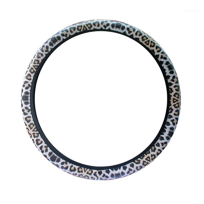 Steering Wheel Covers Car Pure Leopard Pattern Cover For Women PU Leather Universal 37-38cm Accessories Styling
Steering Wheel Covers Car Pure Leopard Pattern Cover For Women PU Leather Universal 37-38cm Accessories Styling