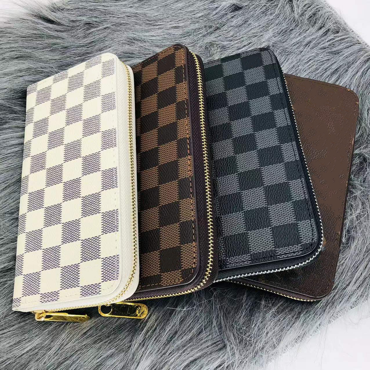 Women purse 2022 Top Starlight designer Fashion All-match ladies single zipper Classic with box purses leather wallets spin, Coffee lattice
Women purse 2022 Top Starlight designer Fashion All-match ladies single zipper Classic with box purses leather wallets spin, Coffee lattice