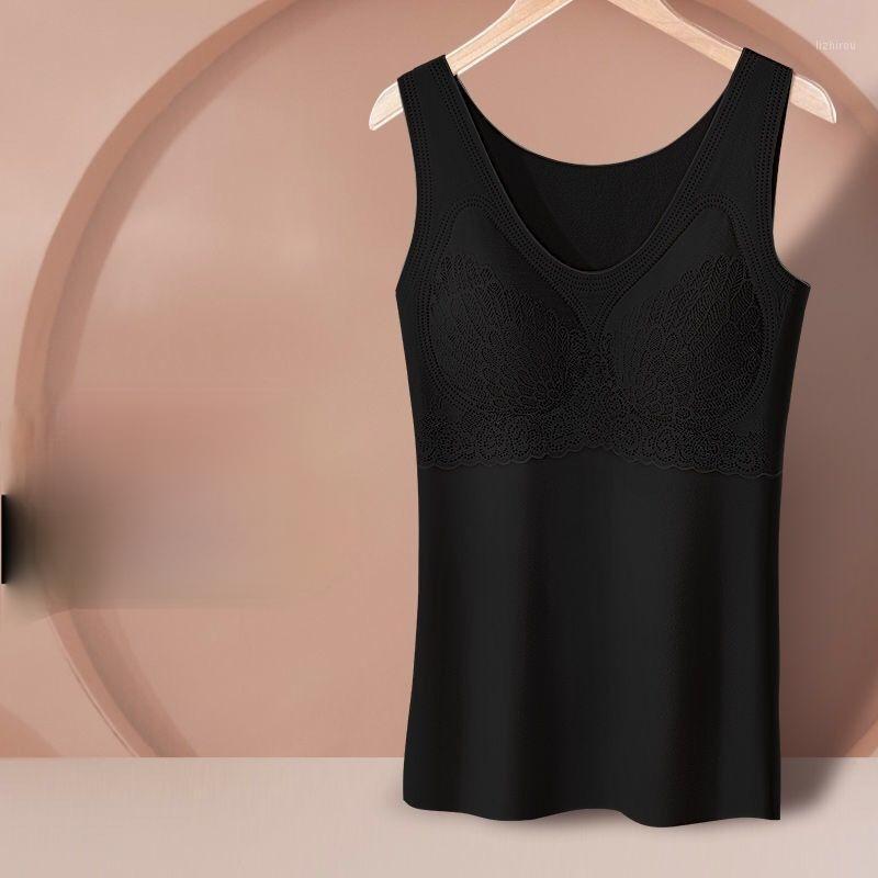 Camisoles & Tanks Women 2021 Autumn Winter Fashion Warm Velvet Tank Tops Female Thermal Underwear Slim Ladies Sexy Thick Vest E73, Black
Camisoles & Tanks Women 2021 Autumn Winter Fashion Warm Velvet Tank Tops Female Thermal Underwear Slim Ladies Sexy Thick Vest E73, Black