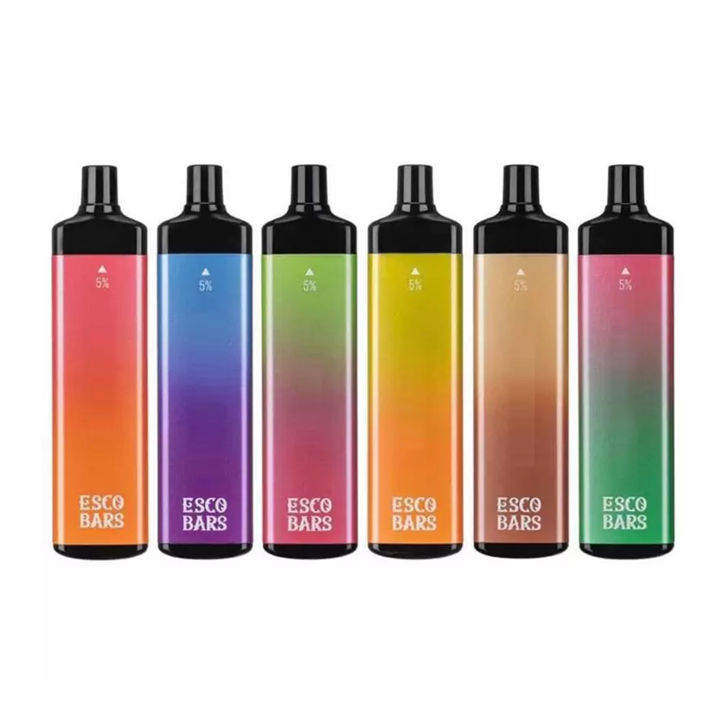 Esco Bars Mega Disposable Rechargeable battery 650mAh Mesh Coil E cigarettes 5000 Puffs Vape Pen 14ml Pre-filled Vapor Cartridge pod Devices ElfBar Bang
Esco Bars Mega Disposable Rechargeable battery 650mAh Mesh Coil E cigarettes 5000 Puffs Vape Pen 14ml Pre-filled Vapor Cartridge pod Devices ElfBar Bang