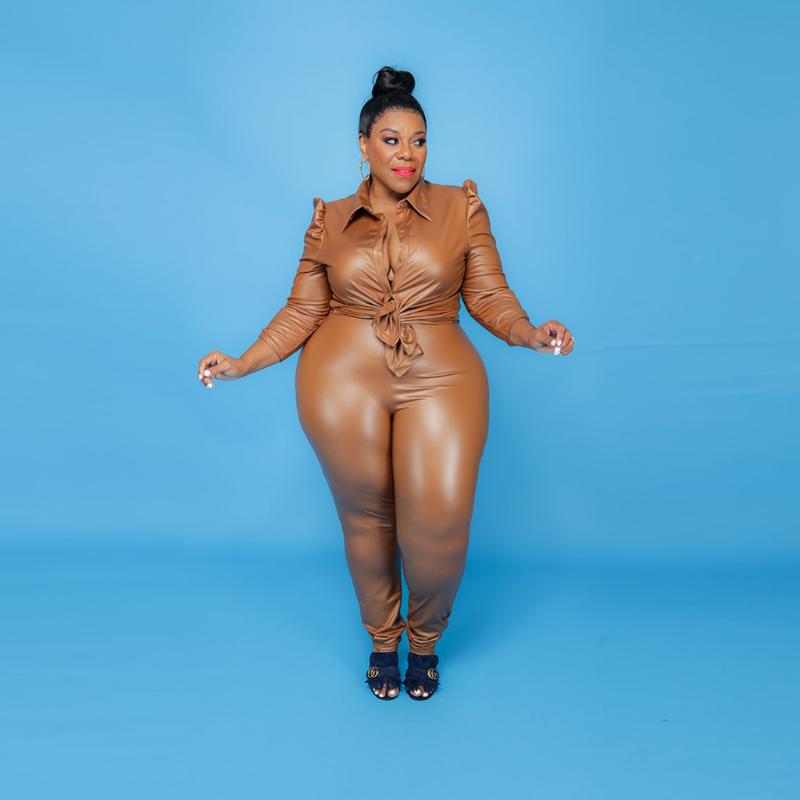 Plus Size Tracksuits HAOOHU Women Pu Leather Two Piece Set Long Sleeve Shirt And Skinny Pants Winter Work Office 2 Outfits Tracksuit, Black
Plus Size Tracksuits HAOOHU Women Pu Leather Two Piece Set Long Sleeve Shirt And Skinny Pants Winter Work Office 2 Outfits Tracksuit, Black