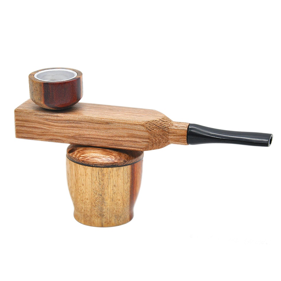 Mini Sandalwood Hand Pipe Metal Smoking Pipe Turning Smoking Pipes Portable Metal Pipe With Tobacco Storage Groove GGA4285
Mini Sandalwood Hand Pipe Metal Smoking Pipe Turning Smoking Pipes Portable Metal Pipe With Tobacco Storage Groove GGA4285