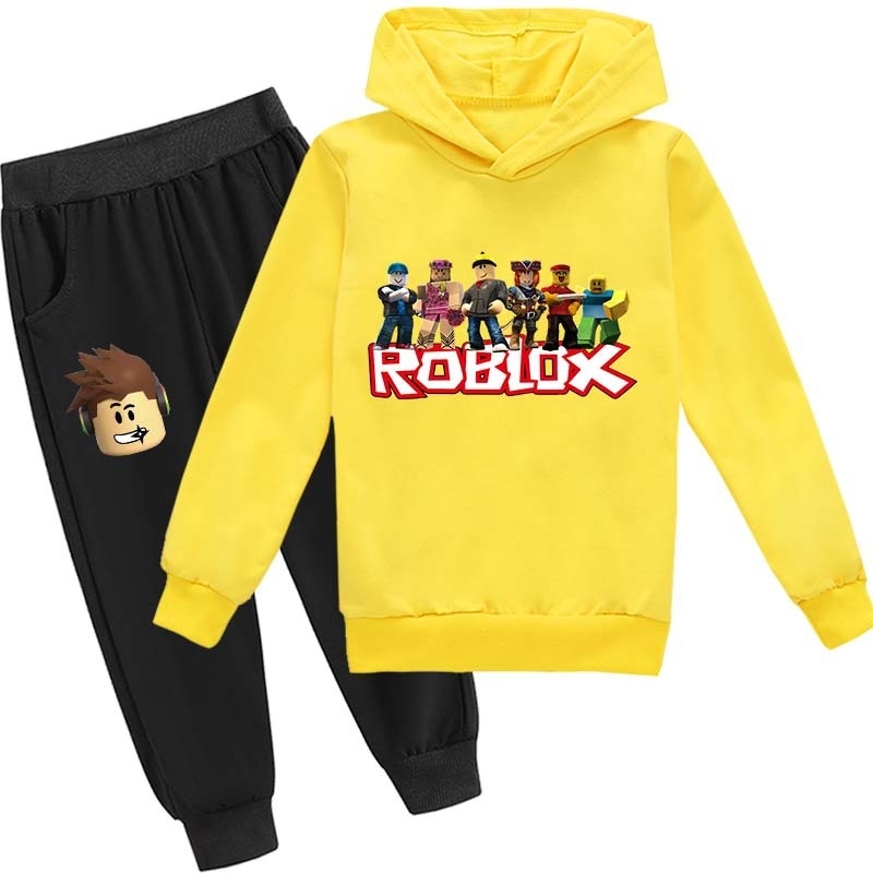 Roblox casual Set Boys' girls' clothes and trousers 37003