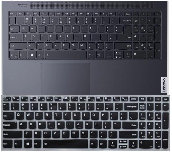 Keyboard Covers For Lenovo IdeaPad Slim 7 15.6" Laptop 2021 AMD Silicone Cover Protector Film Skin