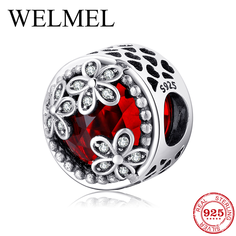 Fashion 925 Sterling Silver hollow heart three flowers Deep red CZ beads Fit Original European Charm Bracelet Jewelry making Q0531
Fashion 925 Sterling Silver hollow heart three flowers Deep red CZ beads Fit Original European Charm Bracelet Jewelry making Q0531