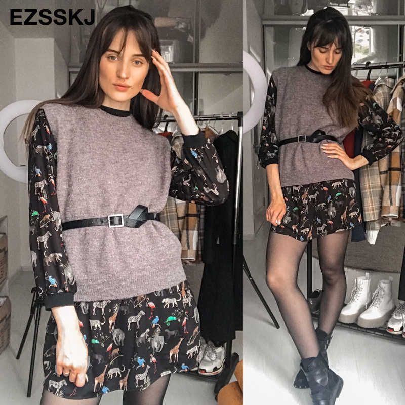 cashmere Spring Sweater Vest Women O-Neck Knitted Female casual tank tops Sleeveless Twist knit pullovers 210914