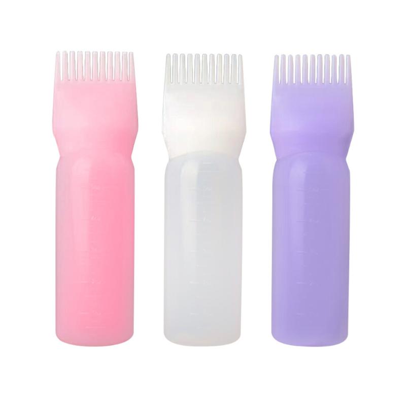 2pcs Liquid Bottles Graduated Bottle Combs Hair Dye Applicators Hair Perming Tool for Home Salon
2pcs Liquid Bottles Graduated Bottle Combs Hair Dye Applicators Hair Perming Tool for Home Salon