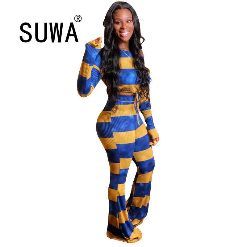 High Waisted Trousers Flare Pants + Top Elegant Striped Classic Knit 2 Pieces Outfits Womens Matching Sets 210525, Multi
High Waisted Trousers Flare Pants + Top Elegant Striped Classic Knit 2 Pieces Outfits Womens Matching Sets 210525, Multi