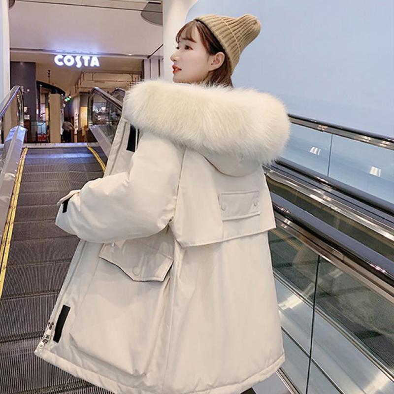 Women's Down & Parkas Winter Jacket 2021 Korean Loose Cotton Clothing Female Oversize Coat Large Size Quilted Women Warm