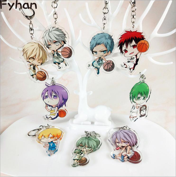 Keychains Anime Kuroko's Basketball Acrylic Kuroko Tetsuya Pendant Key Chain Toys Accessories Ring Model DIY
Keychains Anime Kuroko's Basketball Acrylic Kuroko Tetsuya Pendant Key Chain Toys Accessories Ring Model DIY