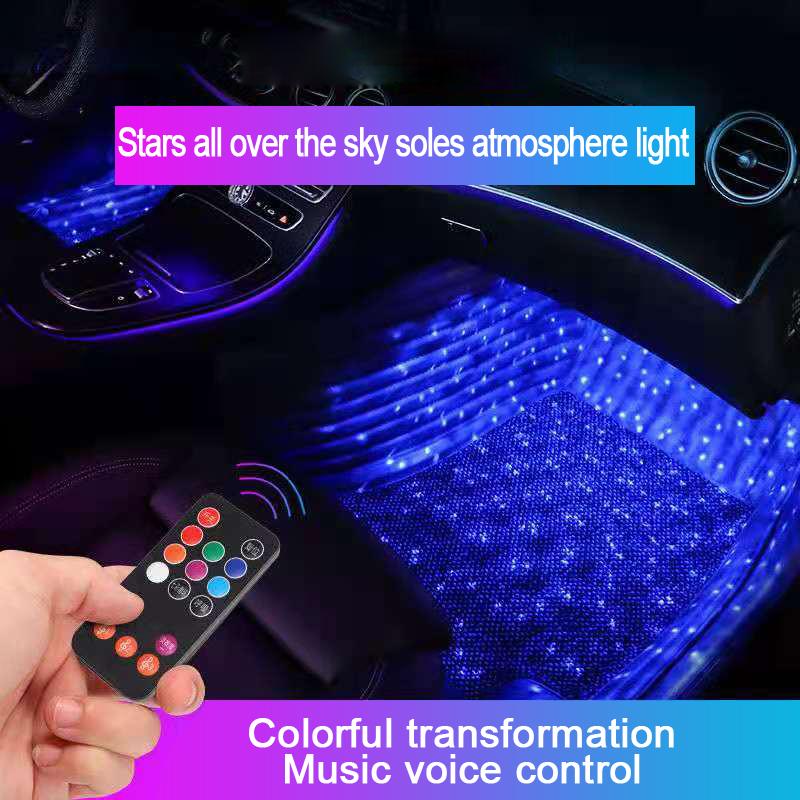 Interior&External Lights RGB LED Cars Interior Light Strip Atmosphere 12V 5 Modes Wireless Lamp Roof Star Colors Decorative Remote Control
Interior&External Lights RGB LED Cars Interior Light Strip Atmosphere 12V 5 Modes Wireless Lamp Roof Star Colors Decorative Remote Control