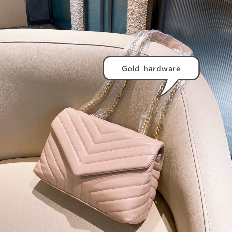 New Designers s ic Handbag Ladies Shoulder Bag Women Sier Gold Hardware Messenger Bags Shopping Handbags Free shipping