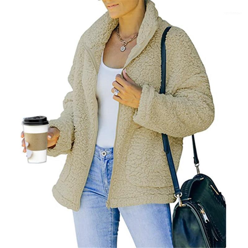 Women' Wool & Blends Autumn Winter Jackets With Pockets Solid Color Long Sleeve For Women Outwear Thick Warm Coat Casaco Feminino, Black
Women' Wool & Blends Autumn Winter Jackets With Pockets Solid Color Long Sleeve For Women Outwear Thick Warm Coat Casaco Feminino, Black